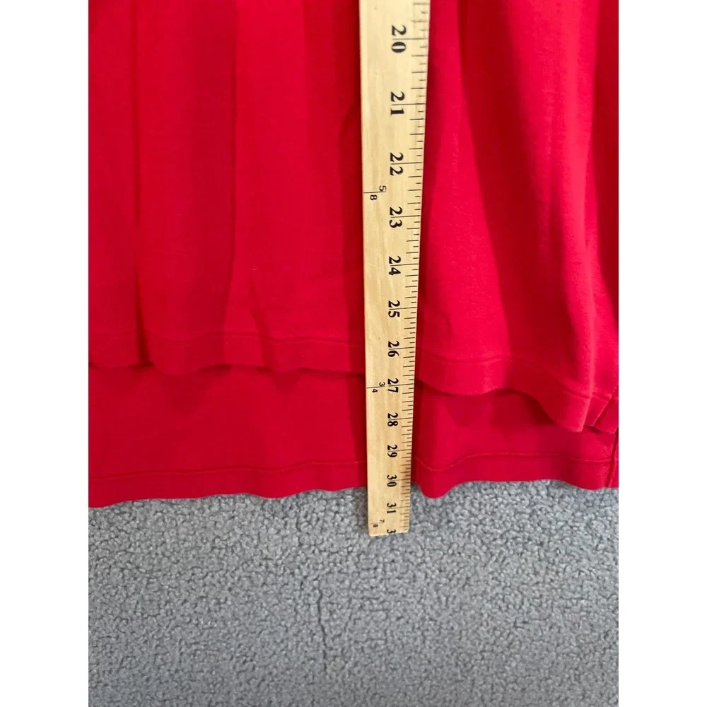 Polo Ralph Lauren Flesh Pony Shirt Mens Large Pima‎  Red Short Sleeve Preppy